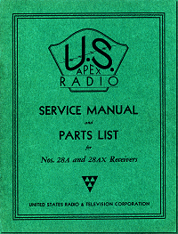 Apex 28, 28A, 28AX Service Manual
