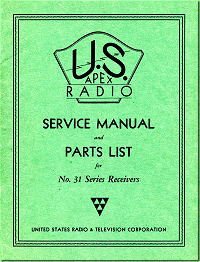 Apex 31, 31X Service Manual