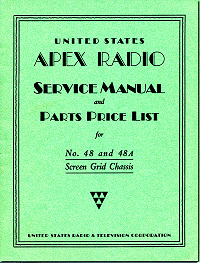Apex 48, 48A Service Manual